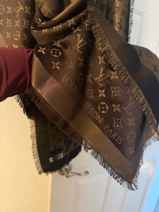 Louis Vuitton Accessories - Louis Vuitton Shine Silk Stole